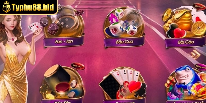 Các game cá cược hấp dẫn nhất có tại Typhu88 Các game cá cược hấp dẫn nhất có tại Typhu88